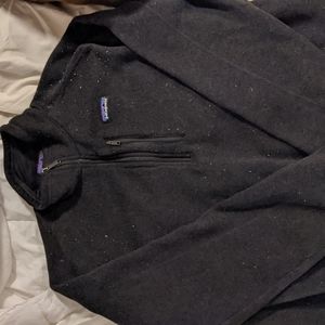 Black XXL Patagonia quarter-zip
